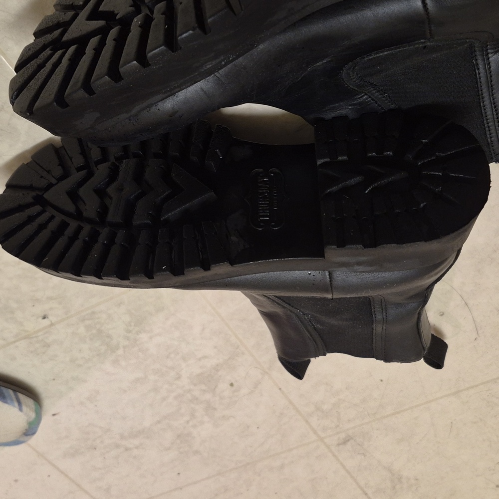 Thursday Legend Black Leather Boots - Picture 9 of 10